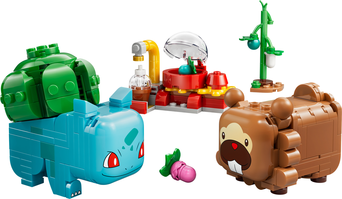Lego Berry Bash with Bulbasaur and Bidoof