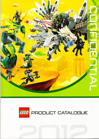 Lego 2012 Dealer Large UK Product Catalogue