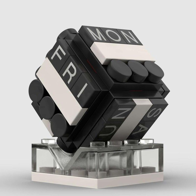 Lego Week Cube