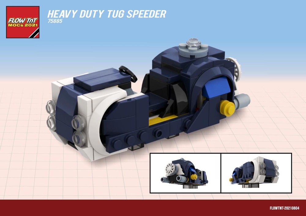 Lego Heavy Duty Tug Speeder