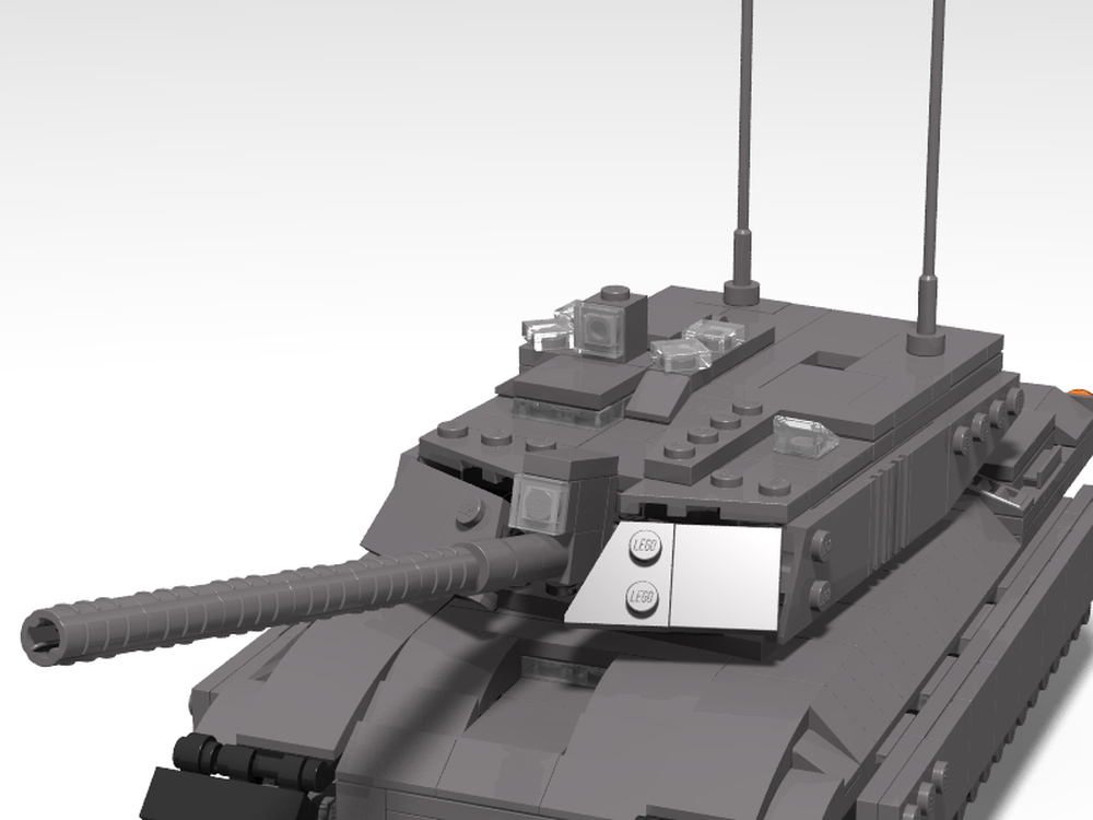 Lego Challenger 2 tank
