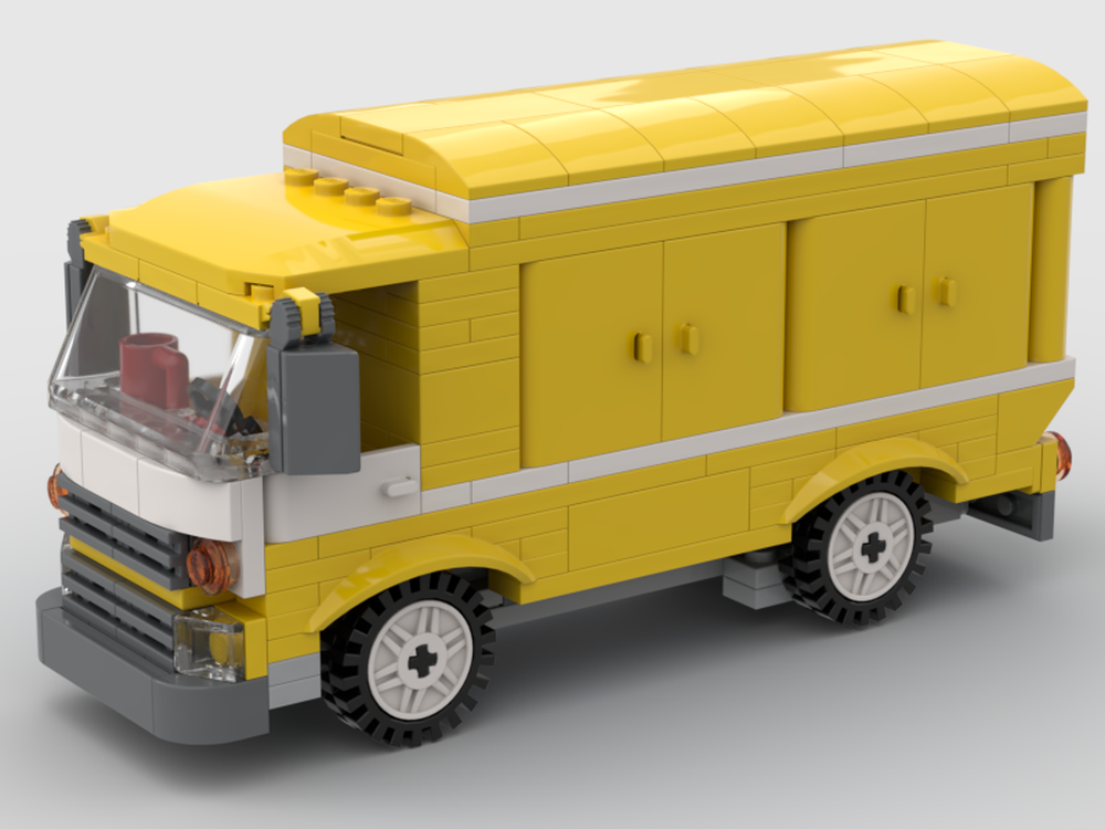 Lego BuWizz powered Delivery Van