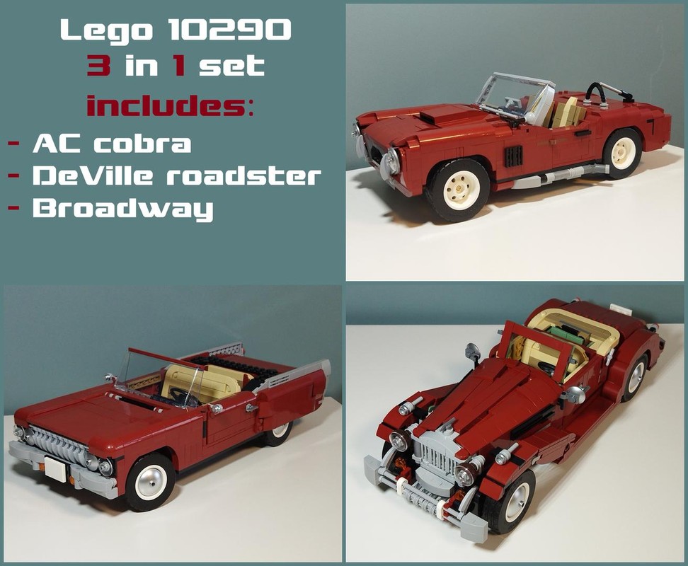 Lego 10290 3 in 1 alternative set