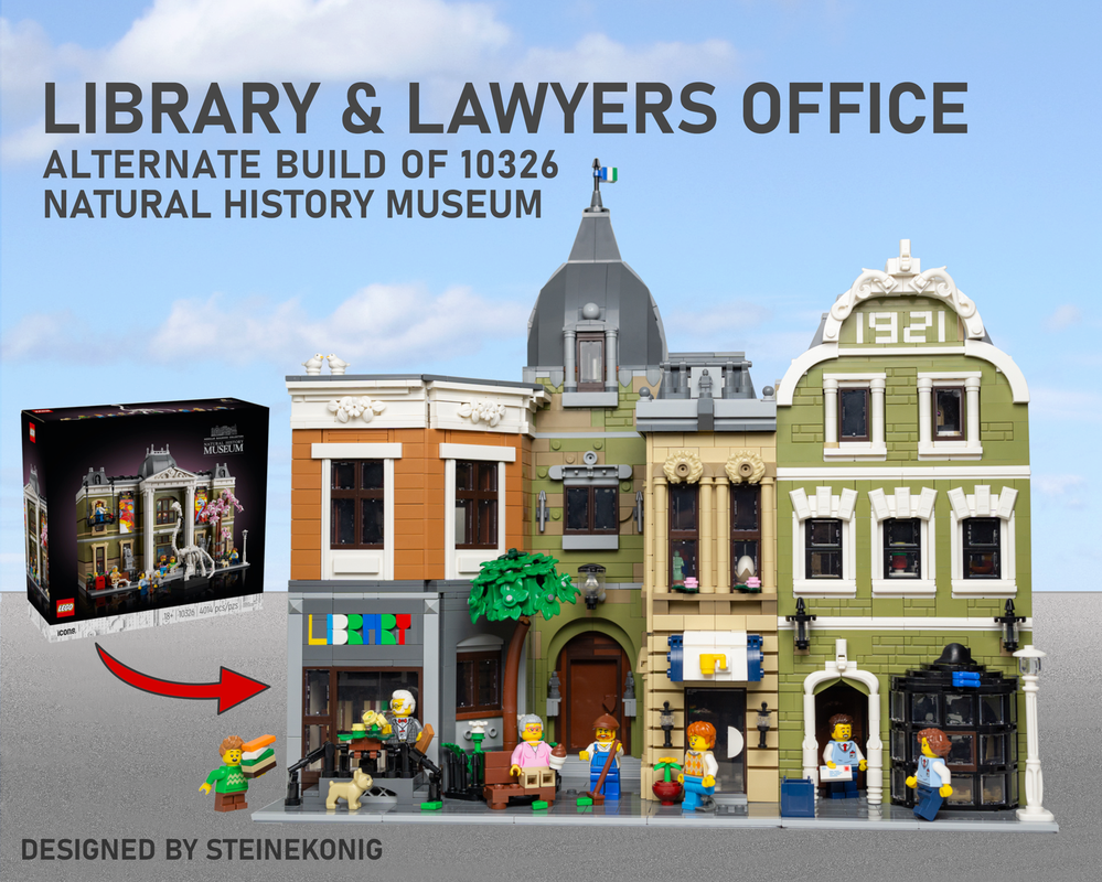 Lego Library & Lawyer´s Office