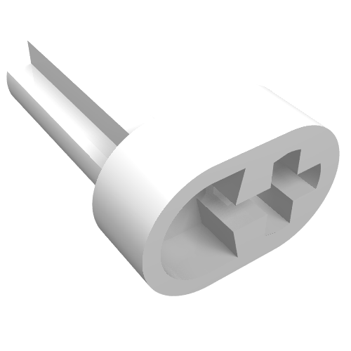Lego Technic Engine Crankshaft / White