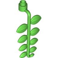 Lego Duplo Plant Vine 2 x 3 x 5 1/2 with Leaves and One End Stud