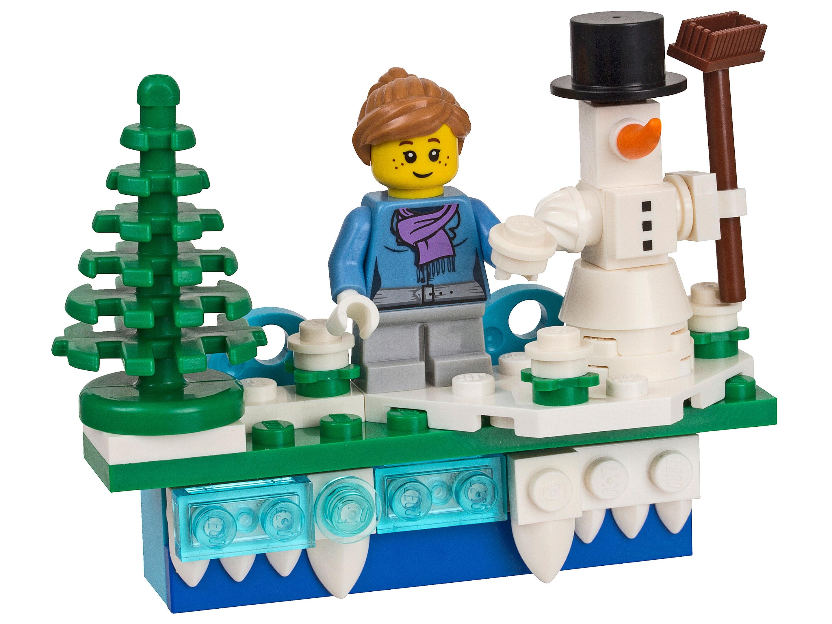 Lego Iconic Holiday Magnet
