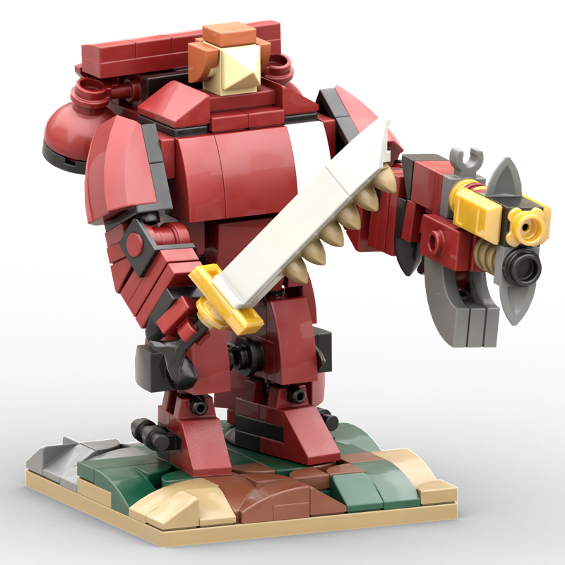 Lego Space Marines Blood Angel Swordtail (Warhammer 40k)