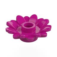 Lego Plant, Sunflower 2 x 2 with 16 Petals / Magenta
