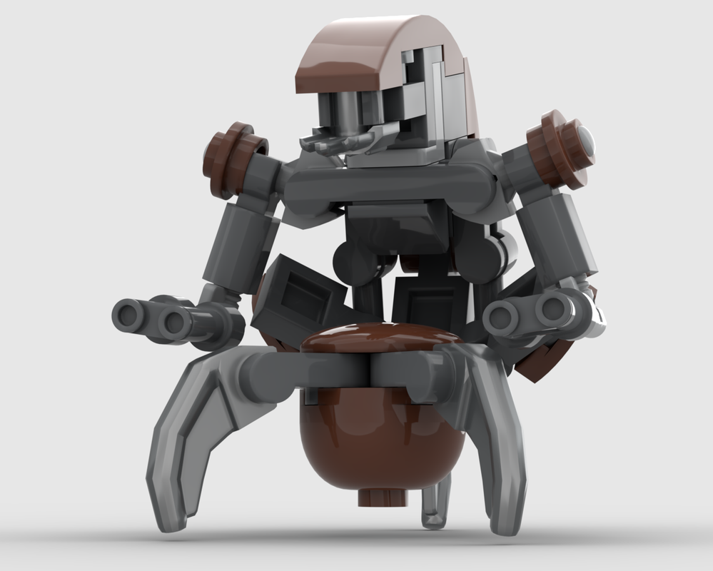 Lego Droideka (Destroyer Droid) - Minifig Scale