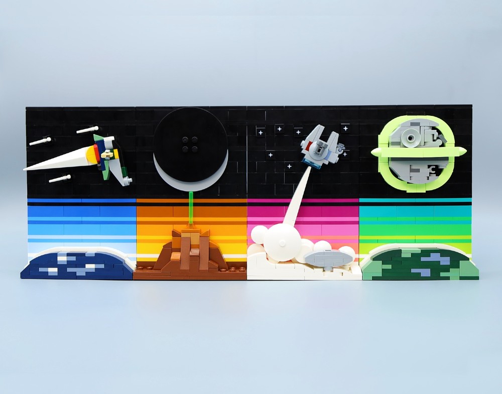 Lego SW Tales of the Space Age Scenes
