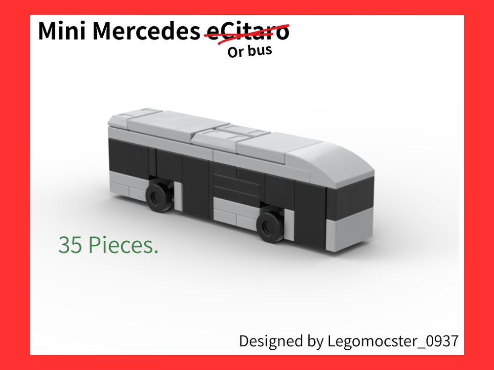 Lego Micro City Bus