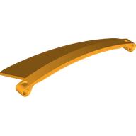 Lego Technic Panel Curved 5 x 13 x 3 Tapered, Left #54 / Bright Light Orange