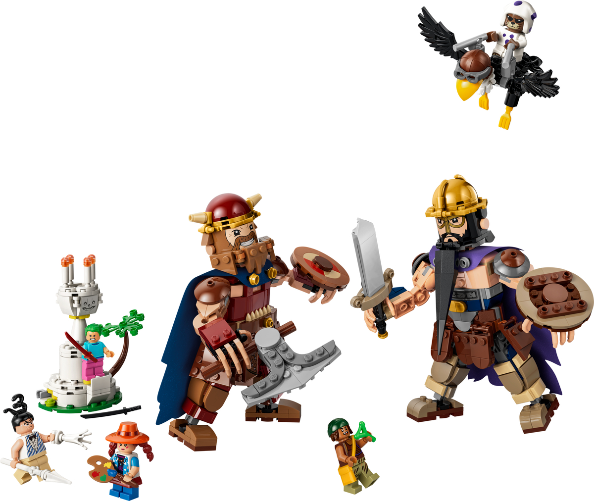 Lego Dorry vs. Brogy – Giants of Little Garden