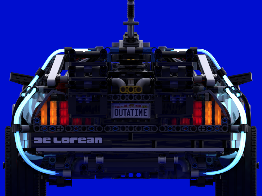 Lego Part 1 BTTF LEGO Technic Delorean RC