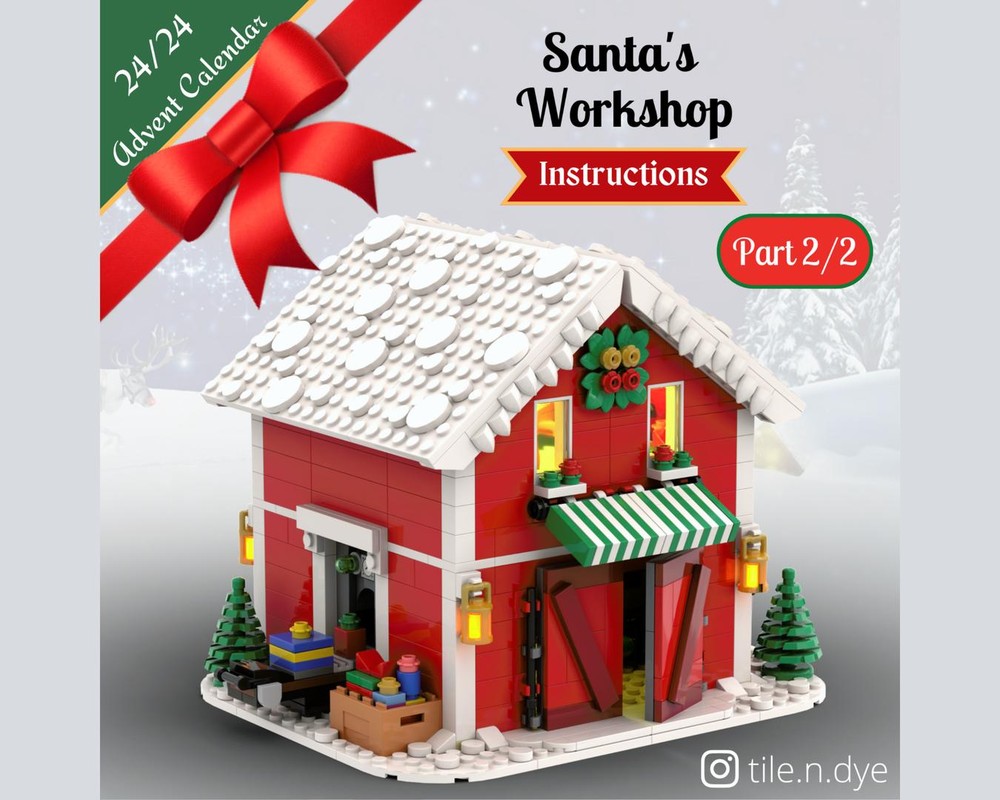 Lego Santa's Workshop 2/2 - LEGO CHRISTMAS MOC