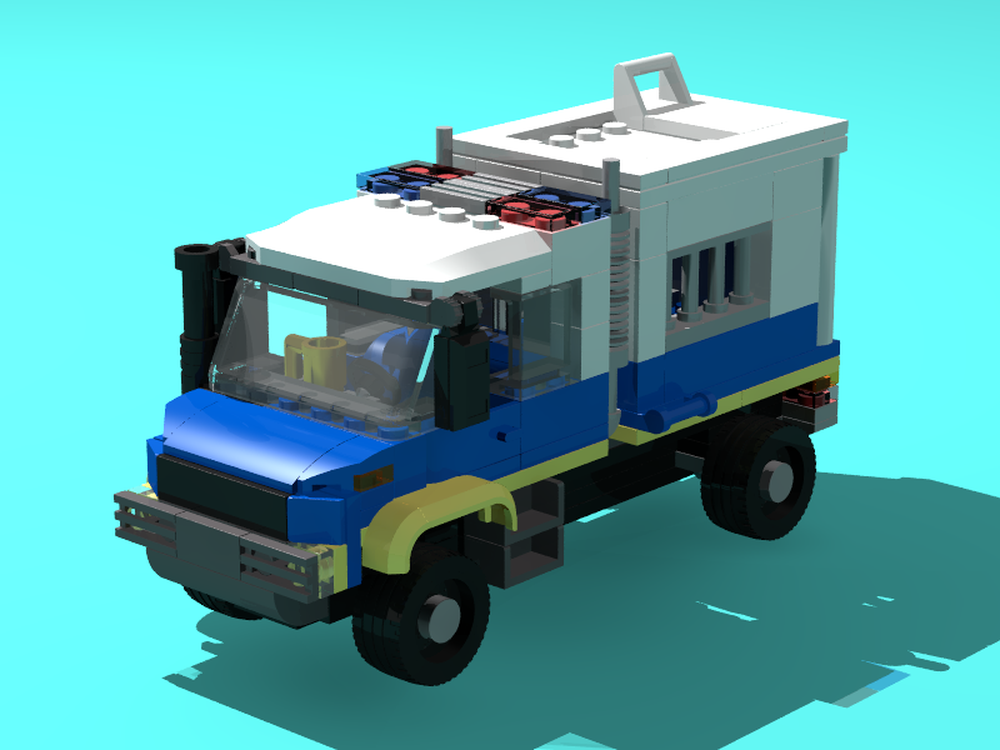 Lego Off-road Police Van