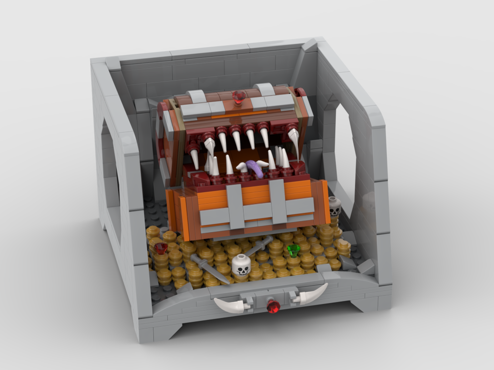 Lego Treasure Cave - A Mimic Monster