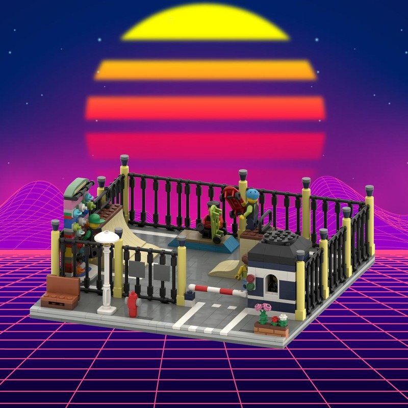 Lego Car Park / Skate Park
