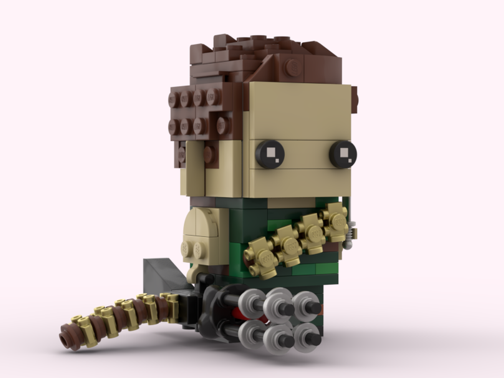 Lego Arnold Schwarzenegger in the Predator