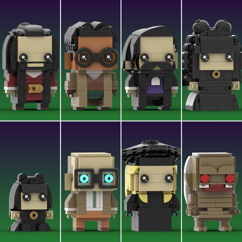 Lego What We Do in the Shadows (2019) Brickheadz Bundle