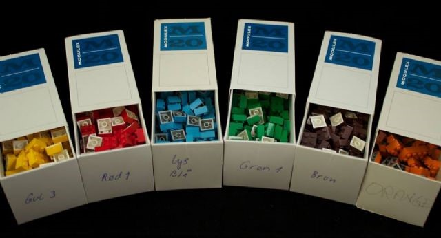Lego Modulex Foil Sheets Database Set