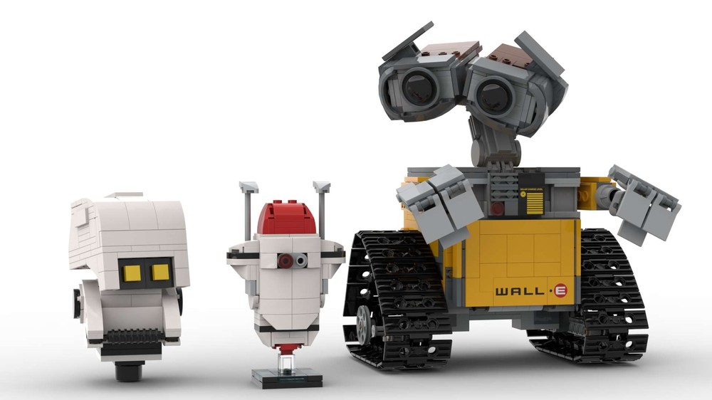 Lego GO-4 security bot (from WALL-E)