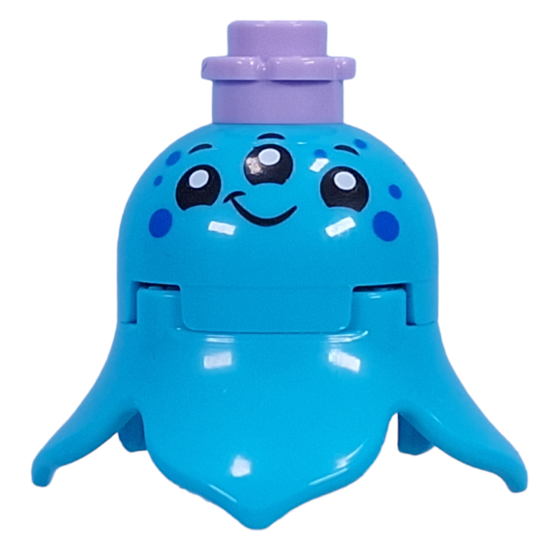 Lego Alien, Medium Azure, Large