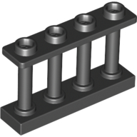 Lego Fence Spindled 1 x 4 x 2 [4 Top Studs]