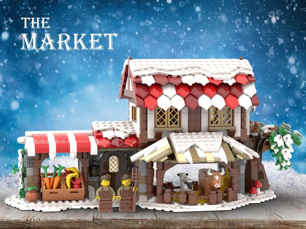 Lego The Winter Medieval Market