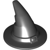 Lego Hat, Wizard, Slightly Textured [New Version] / Black