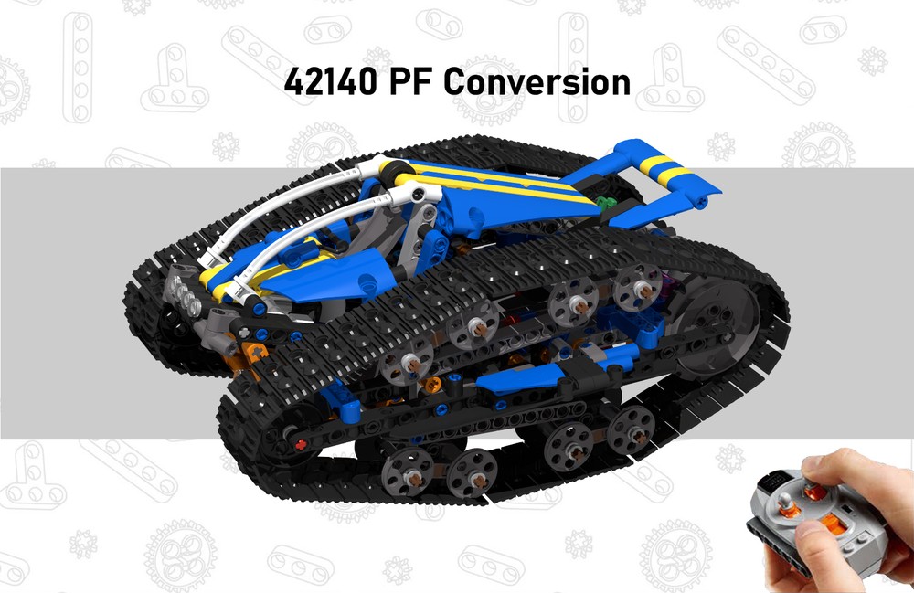 Lego 42140 PF Conversion