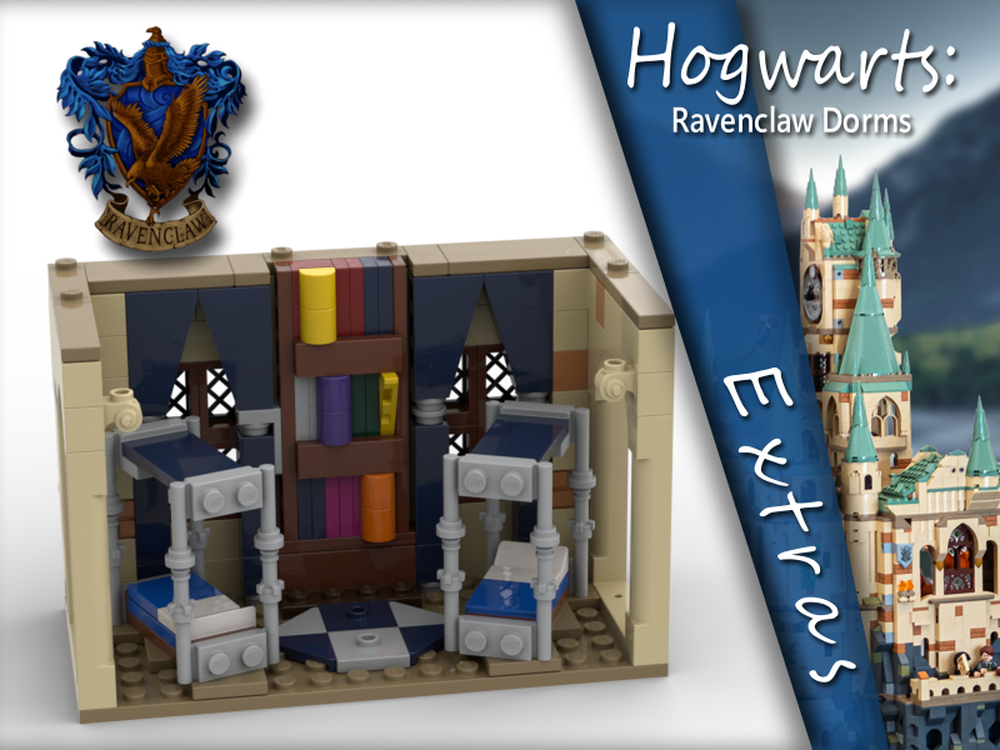 Lego HP Modular - Blue Dorms