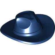 Lego Hat Very Wide Brim, Outback Style [Fedora] / Dark Blue