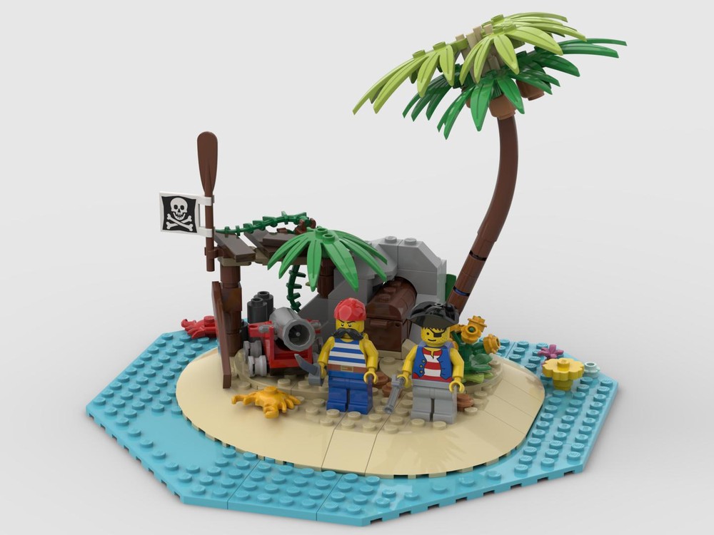Lego Shipwreck Island Remake