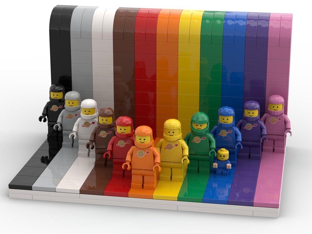 Lego Every Spaceman (and Space Baby) Is Awesome!