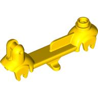 Lego Vehicle Body, Scooter Base / Yellow