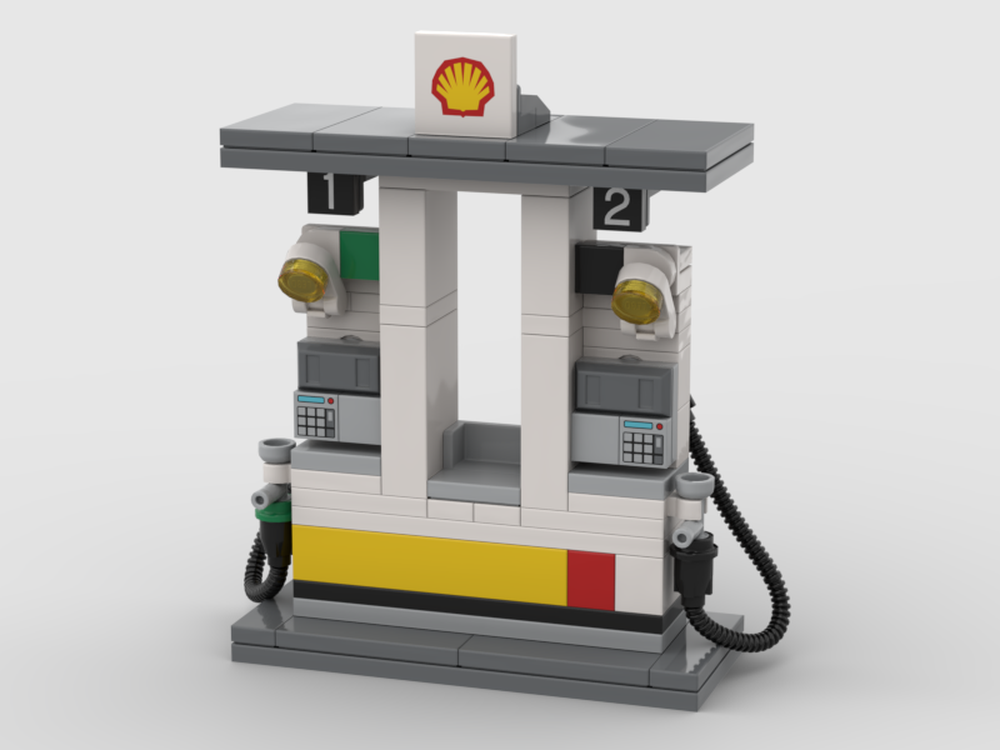 Lego Shell Petrol Pump