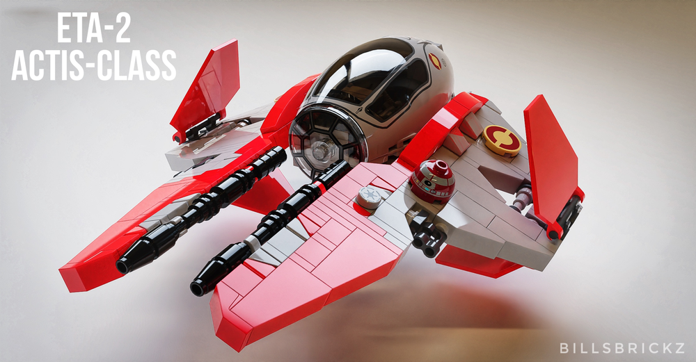 Lego ETA-2 Actis-Class Interceptor ob1