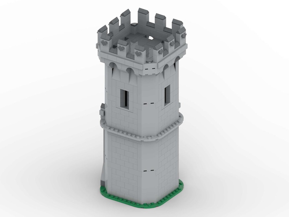 Lego Modular Castle Corner Tower