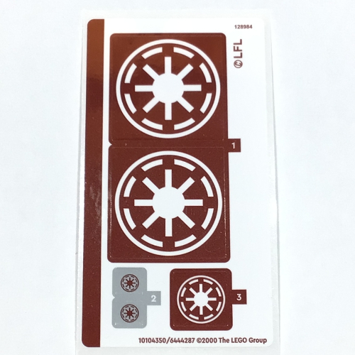 Lego Sticker Sheet for Set 75354-1 / [No Color/Any Color]