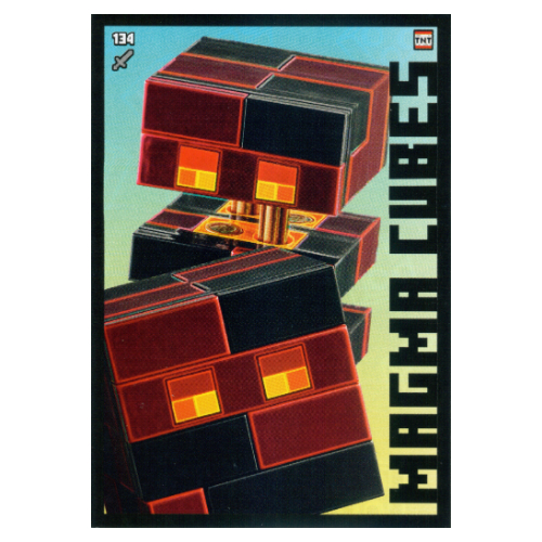 Lego Trading Card, Minecraft Series 2 Boom-Bastic, Standard Card - Magma Cubes / [No Color/Any Color]