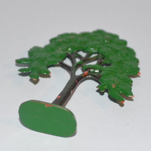 Lego Plant, Tree Flat Elm painted with solid base / Green