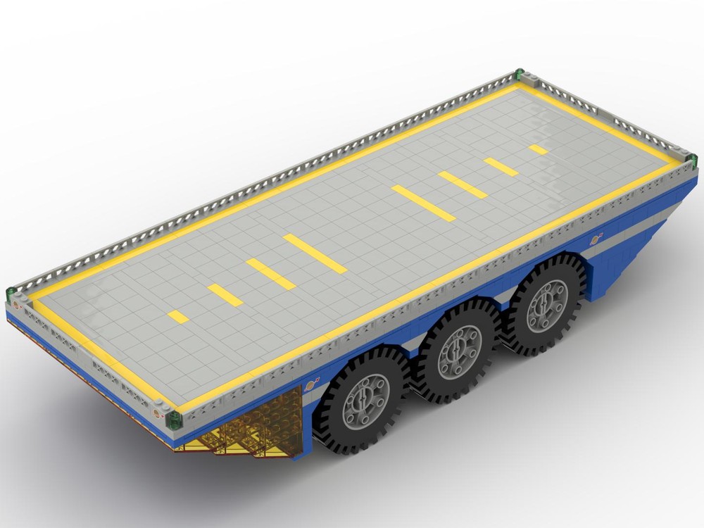 Lego Mobile Landing Platform