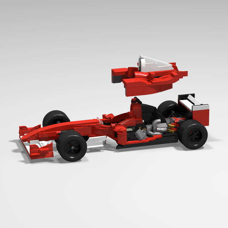Lego F2004 11375 Schumacher Icons super-mod