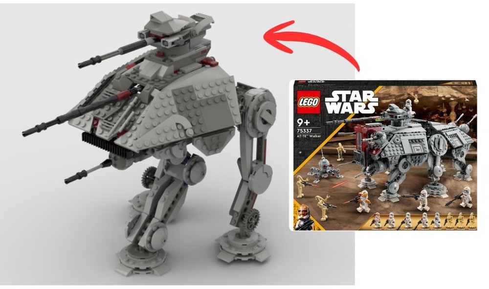 Lego AT-AP Walker – Alternative Construction (LEGO 75337)