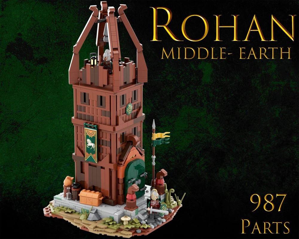 Lego Rohan Watchtower Middle-Earth