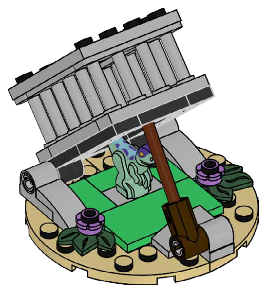 Lego Raptor Trap