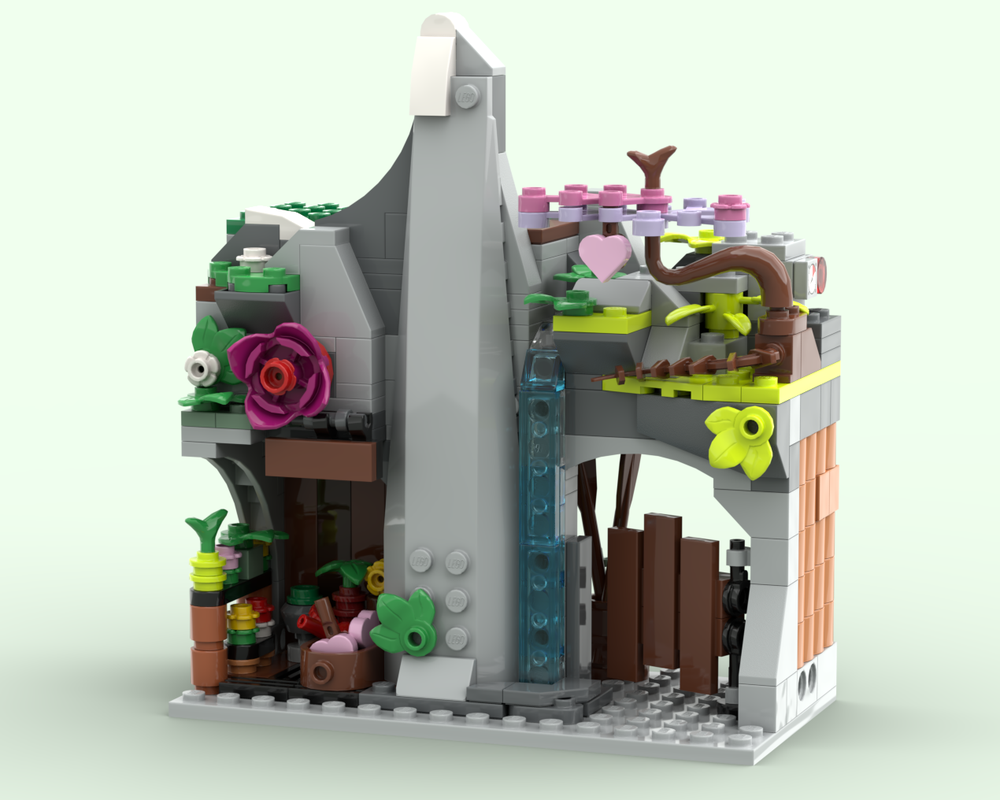 Lego MK04 - Flower Fruit Adventure Store & Florist