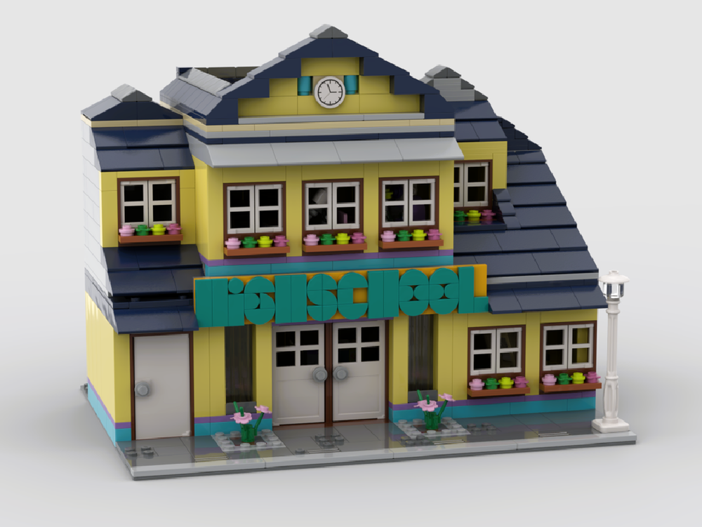 Lego Modular Heartlake High School